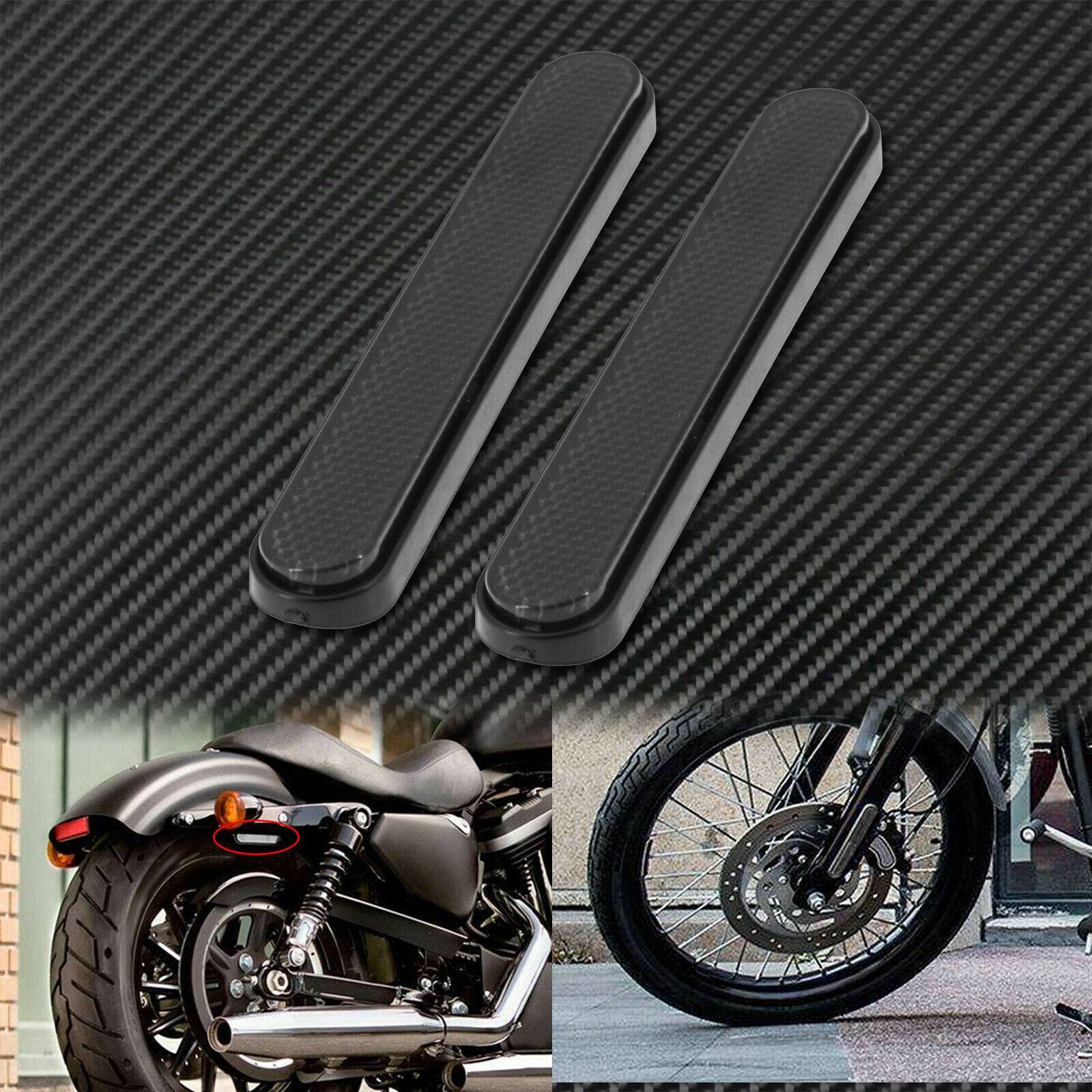 Hihaha Front Lower Fork Reflector Sticker Rear Saddlebag Reflective