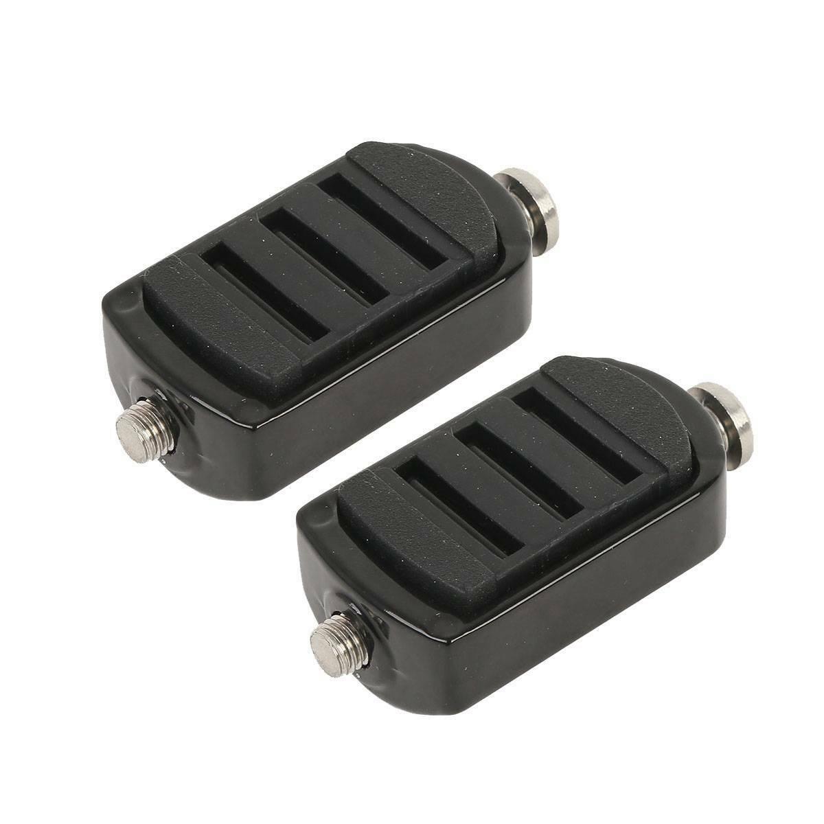 TCMT Black Heel Toe Shifter Peg Mount For Harley Softail Touring Street Glide – Aluminum & Rubber
