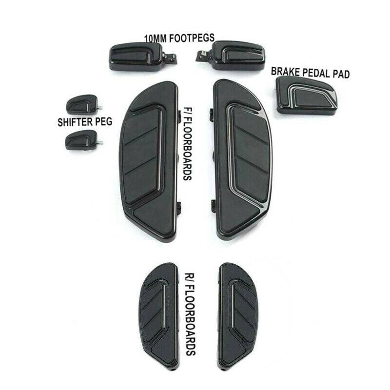 Airflow Floorboard Brake Pedal Shifter Pegs Fit For Harley Road