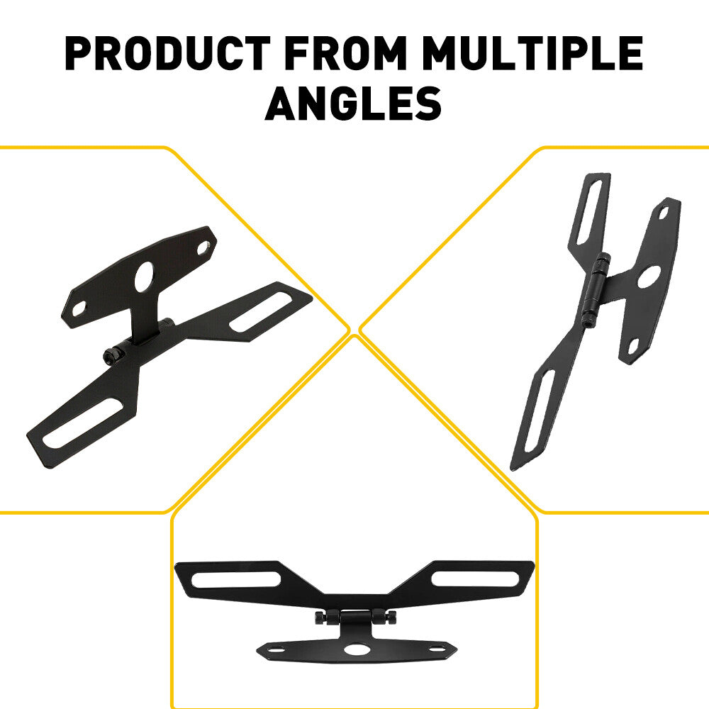 Motorcycle License Plate Holder Tail Rear Bracket Fender Eliminator