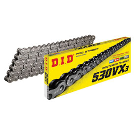 DID 530VX3 X-Ring Professional Road Chain 530x116 | High-Performance Motorcycle Chain
-Moto Life Products