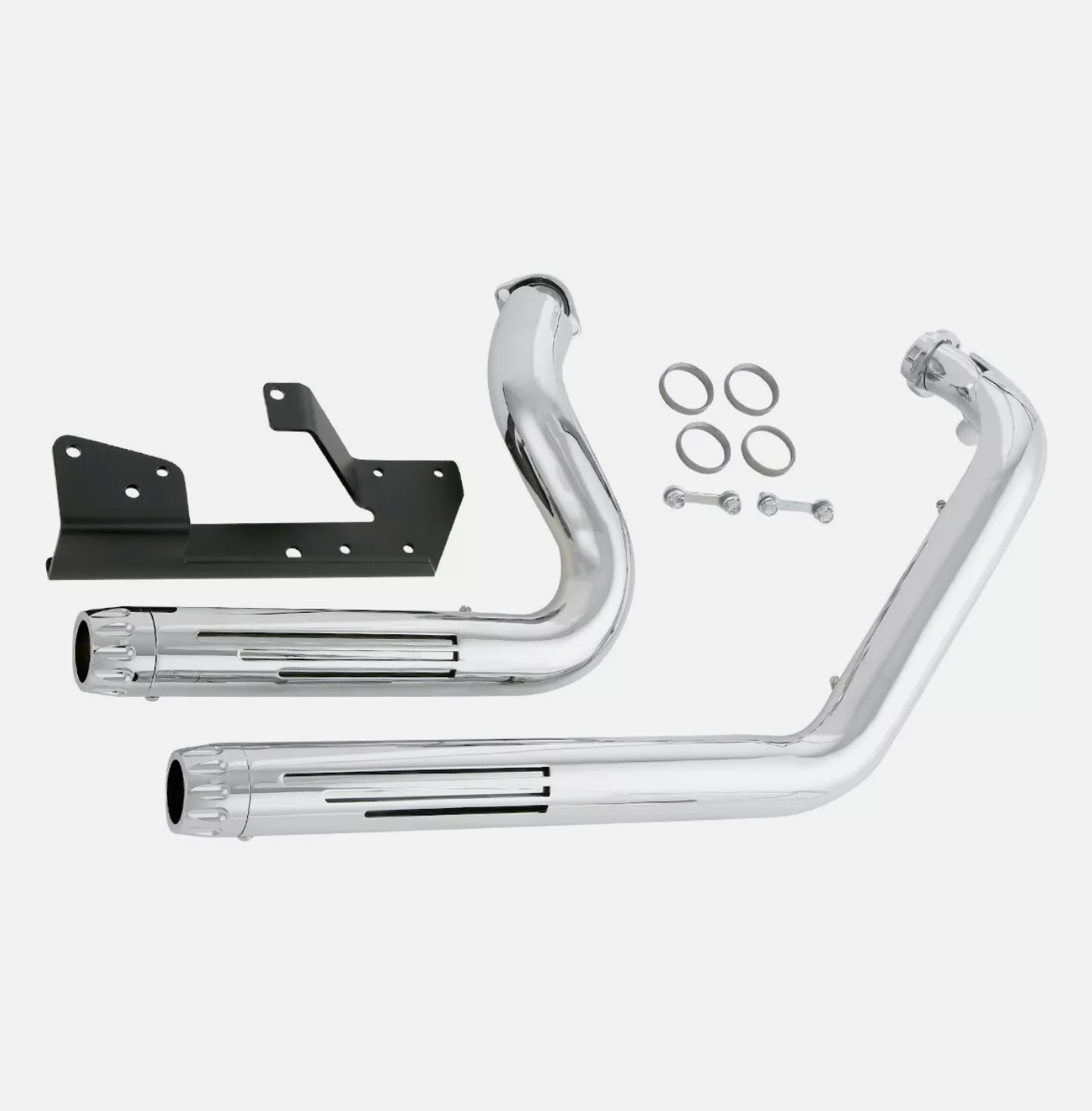 Chrome Mufflers Exhaust Header Pipes Fit For Harley Sportster XL883 2004-2013