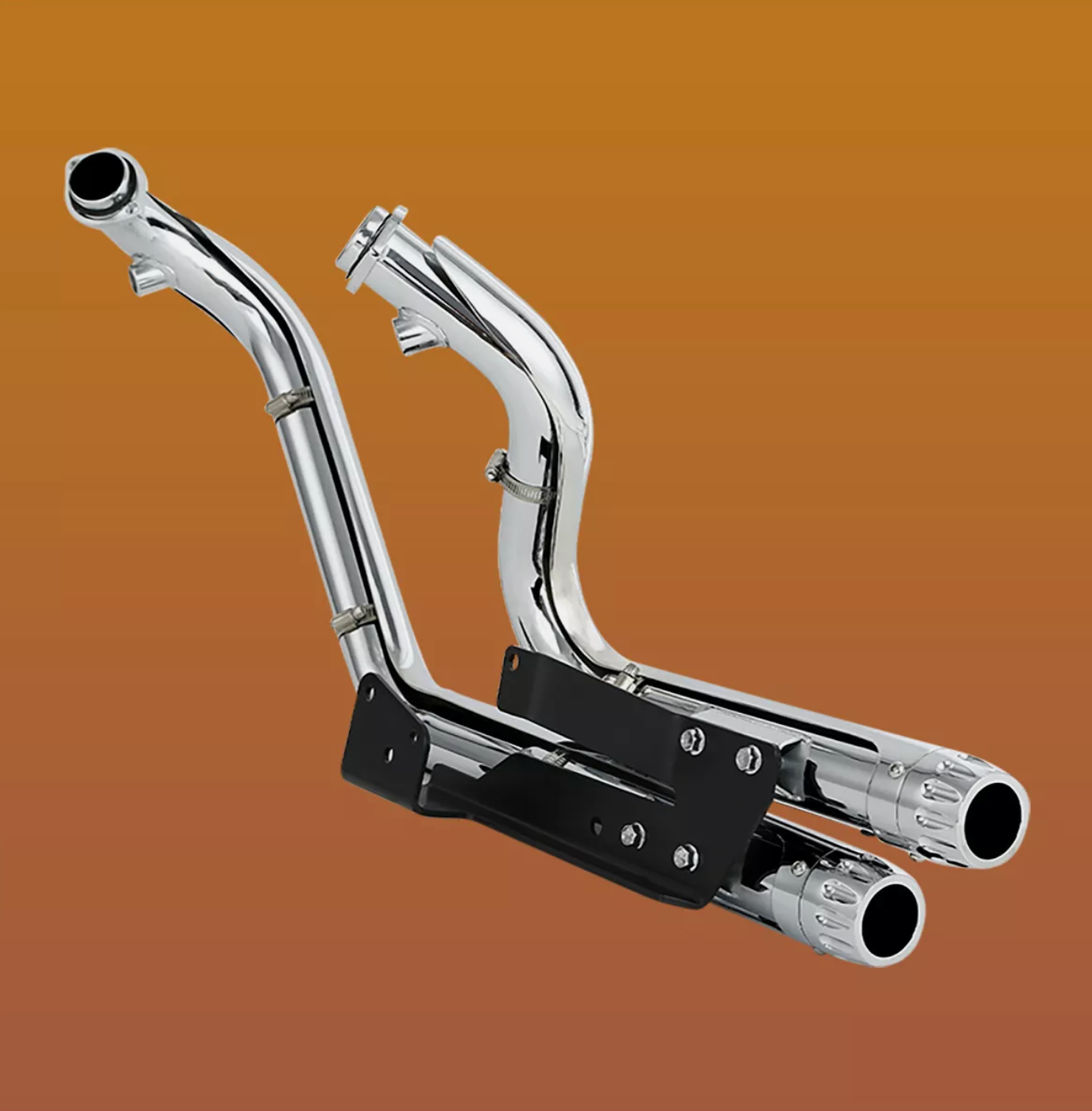 Chrome Mufflers Exhaust Header Pipes Fit For Harley Sportster XL883 2004-2013