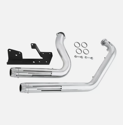 Chrome Mufflers Exhaust Header Pipes Fit For Harley Sportster XL883 2004-2013