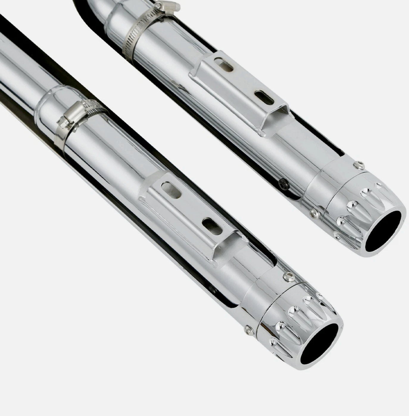 Chrome Mufflers Exhaust Header Pipes Fit For Harley Sportster XL883 2004-2013