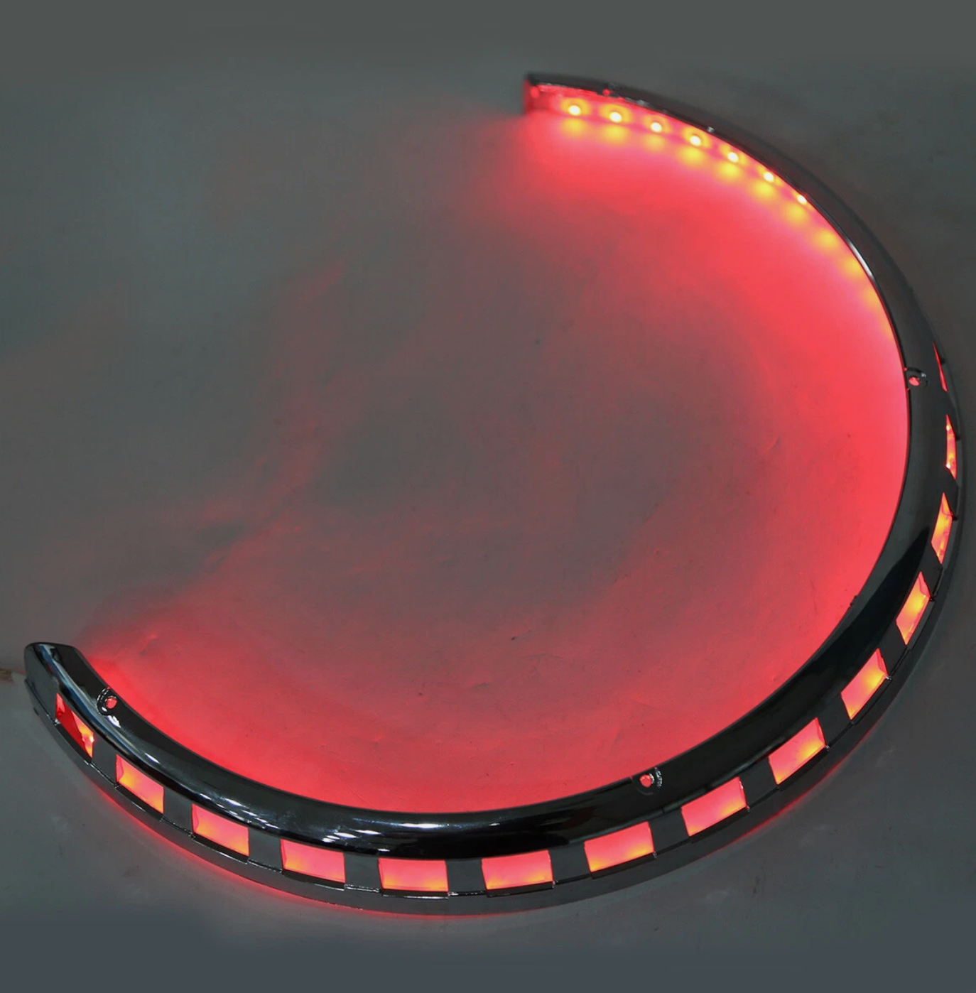 Brake Rotor Covers Ring of Fire Red Fit For Honda Goldwing 1800 GL1800 01-17 F6B