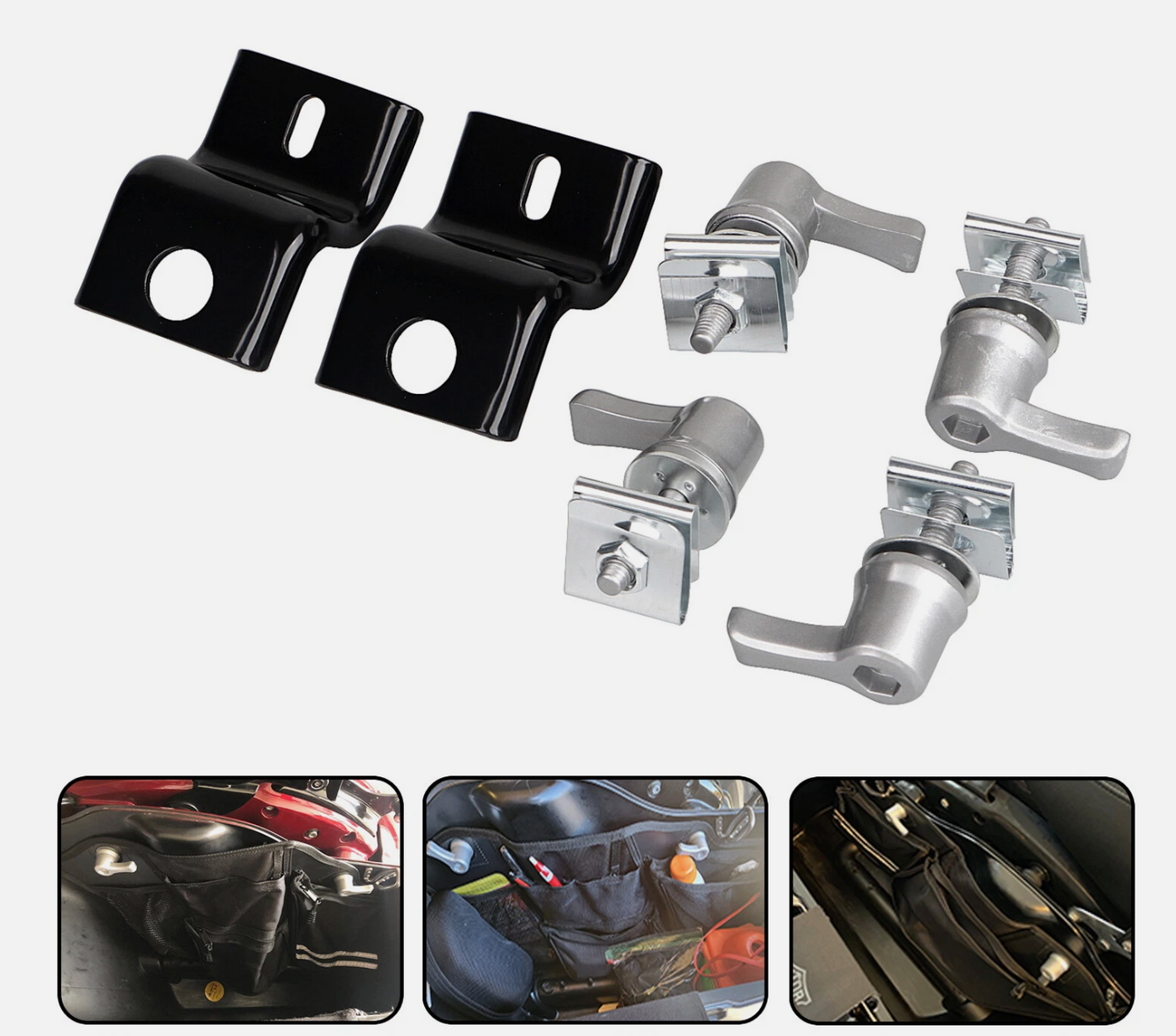 One Touch Saddlebag Upgrade Kit for Harley Touring 2009–2013 | Street Glide, Road King, Electra, Road Glide