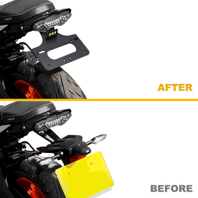 Fit for Yamaha MT-10 FZ-10 2017-2024 License Plate Fender Eliminator Bracket