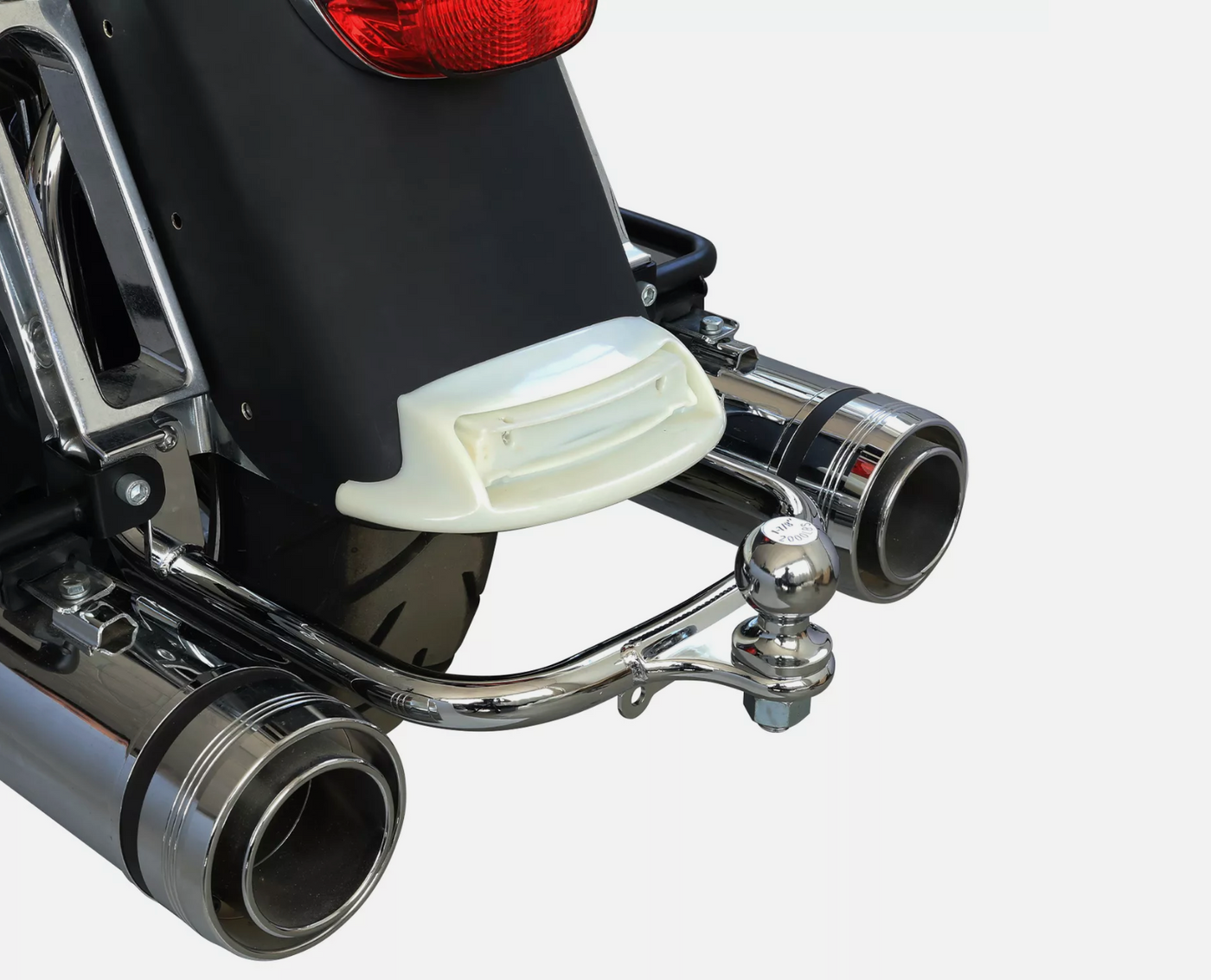 Chrome Trailer Hitch Tow Fit For Harley Touring Electra Street Glide 2009-2013