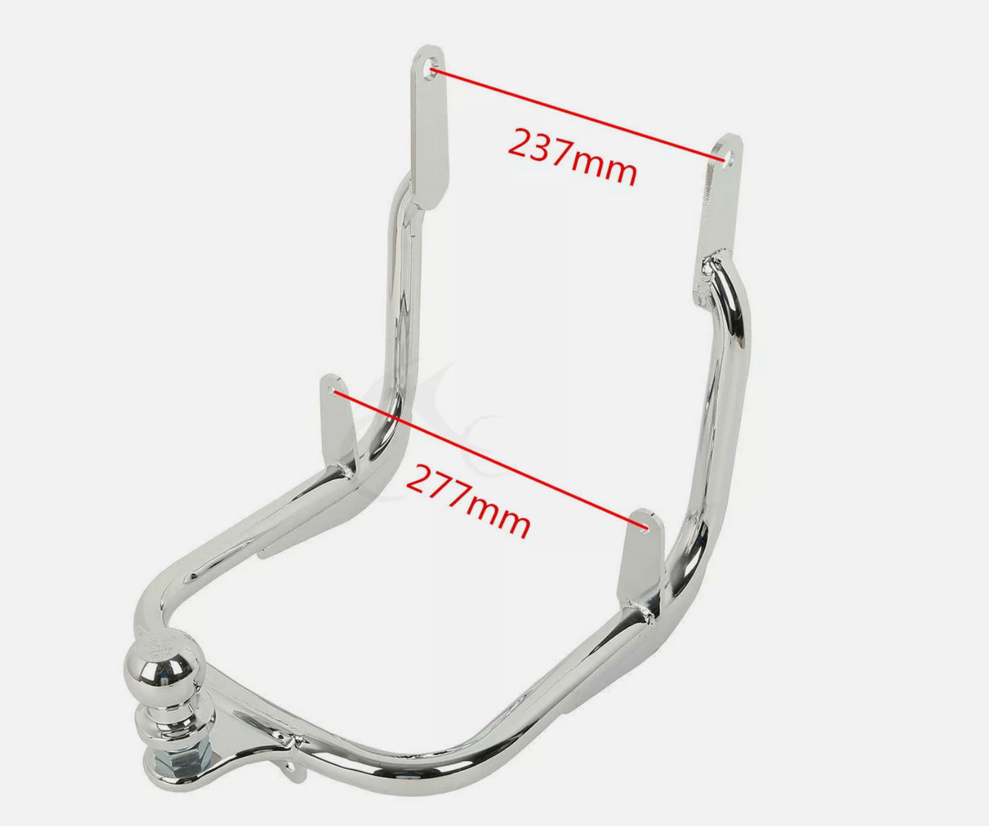 Chrome Trailer Hitch Tow Fit For Harley Touring Electra Street Glide 2009-2013