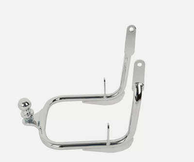 Chrome Trailer Hitch Tow Fit For Harley Touring Electra Street Glide 2009-2013