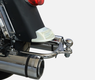 Chrome Trailer Hitch Tow Fit For Harley Touring Electra Street Glide 2009-2013