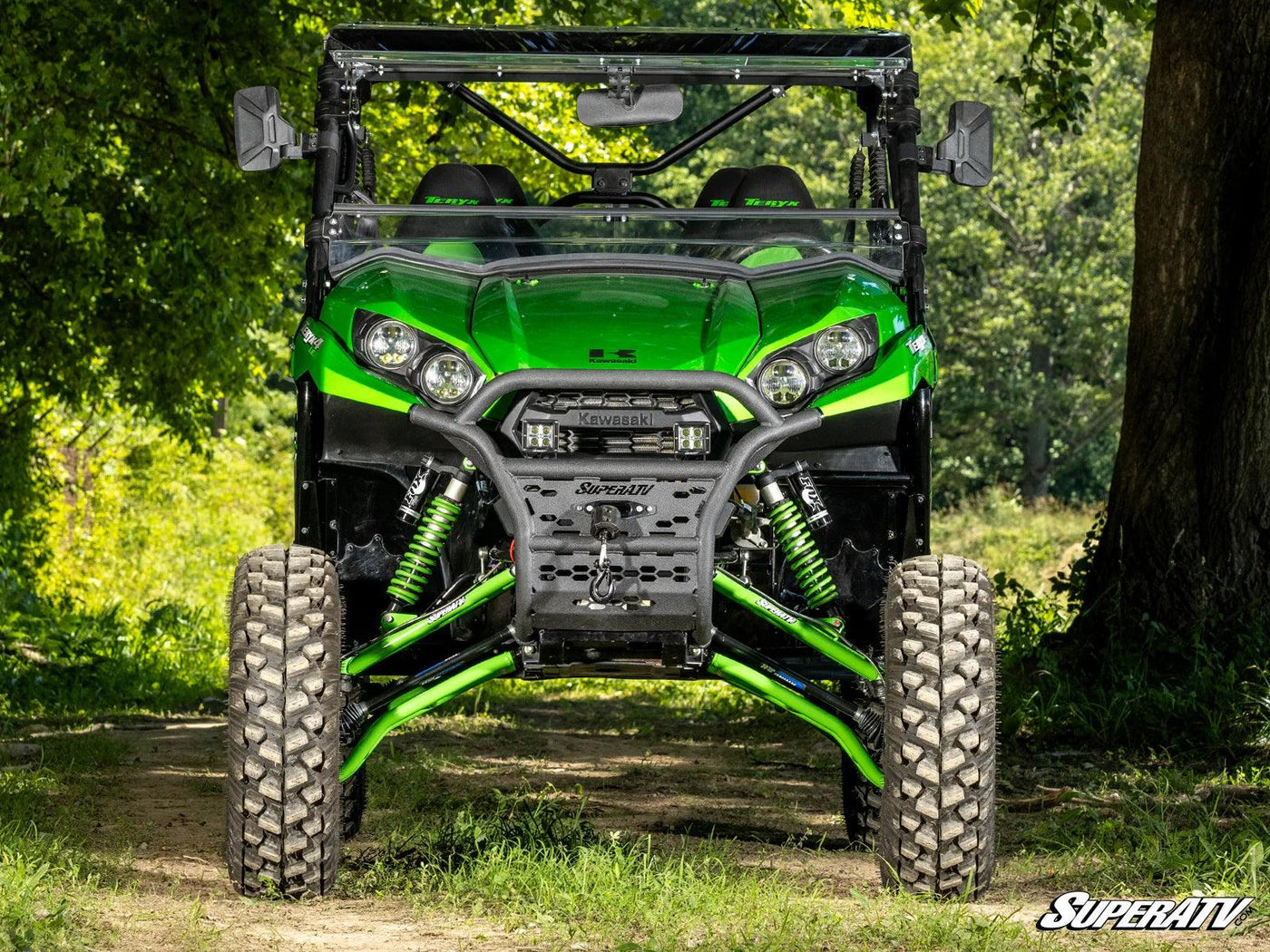 kawasaki teryx front view of the bumper