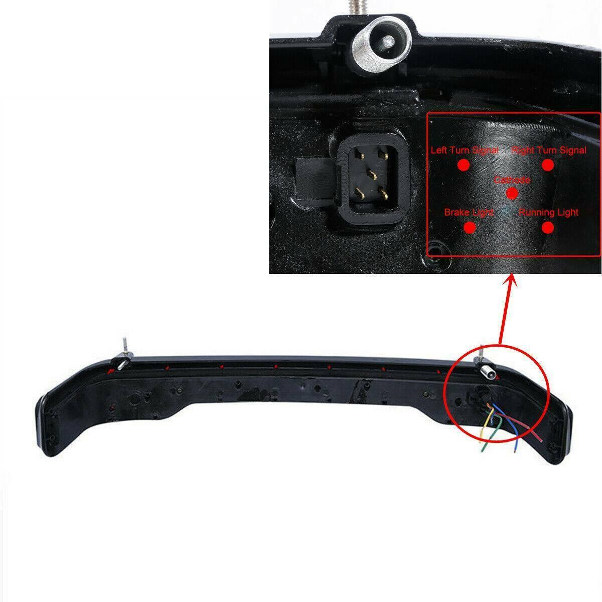 King Trunk LED Brake Light Fit For Harley Tour Pak CVO Electra Glide 2014-2022 - Moto Life Products