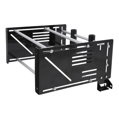 Black Wall Mount Storage Rack Fit For Harley Tour Pak Electra Street Road Glide - Moto Life Products