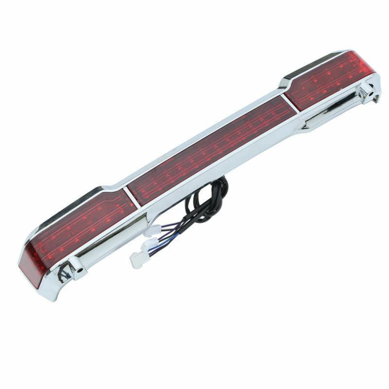 King Trunk LED Red Tail Light Fit For Harley Tour Pak Electra Street Glide 97-08 - Moto Life Products