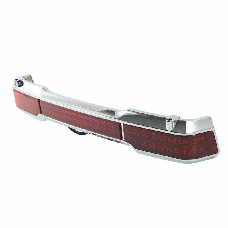 King Trunk LED Red Tail Light Fit For Harley Tour Pak Electra Street Glide 97-08 - Moto Life Products