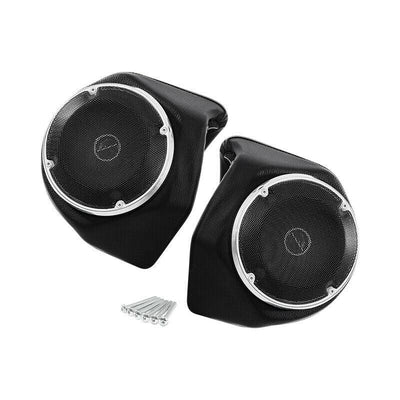 Rear 6.5" Speaker Pods For Harley Touring Tour Pak Electra Glide Ultra 2014-2022 - Moto Life Products