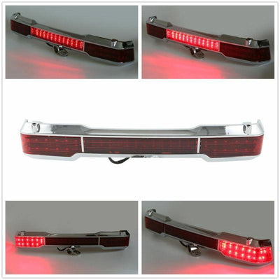King Trunk LED Red Tail Light Fit For Harley Tour Pak Electra Street Glide 97-08 - Moto Life Products