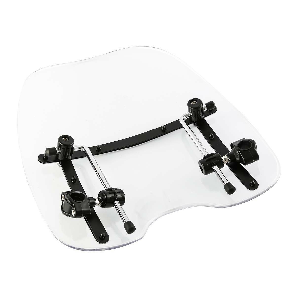 7/8" Clear Windscreen Windshield Fit For Harley Glide Sportster XL1200 XL 883 - Moto Life Products