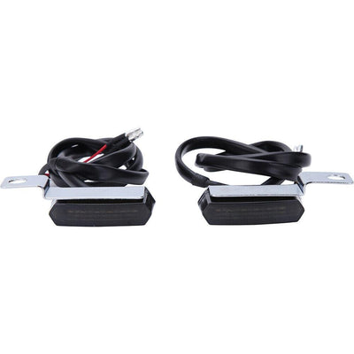 2X Chrome Handlebar LED Turn Signals Blinker Light For Harley Sportster 1200 883 - Moto Life Products