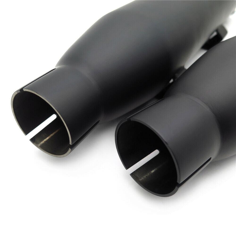 3" Muffler Slip On Exhaust Pipes For Harley Sportster XL 883 1200 Iron 2014-2021 - Moto Life Products
