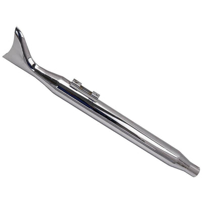 2x Fishtail Sliencer Exhaust Mufflers Slip-On for Harley Touring Road King 95-16 - Moto Life Products