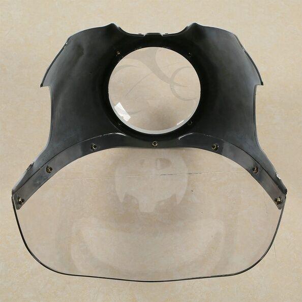 5 3/4" Cut Out Racer Headlight Fairing Windscreen Fit For Harley Sportster XL - Moto Life Products