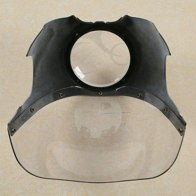 5 3/4" Cut Out Racer Headlight Fairing Windscreen Fit For Harley Sportster XL - Moto Life Products