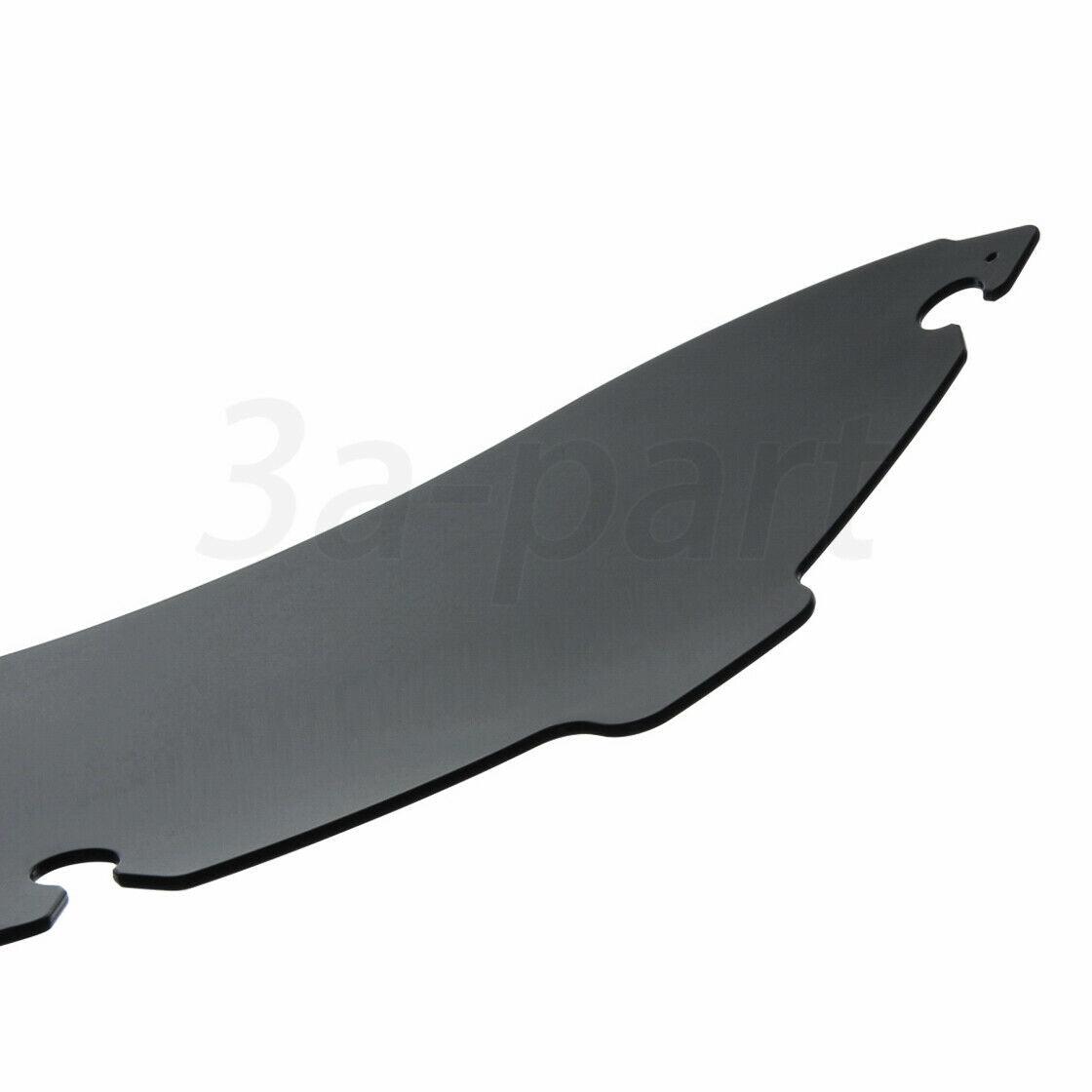 5" Round Smoke Windsheild Fit For Harley Touring Tri Glide Ultra Classic 1996-13 - Moto Life Products