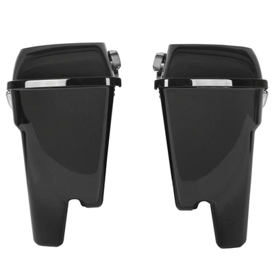 5" Stretched Extended Hard Saddle Bags For 1993-2013 Harley Touring Road King - Moto Life Products