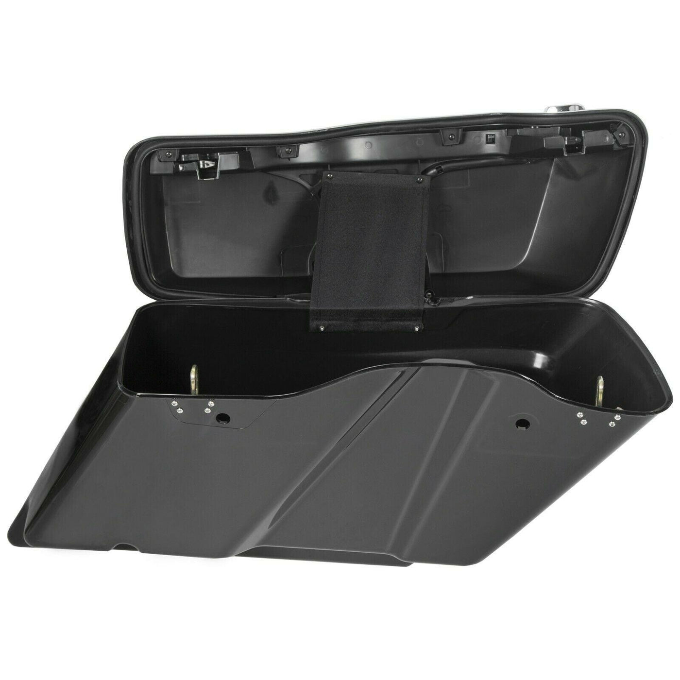 5" Stretched Extended Hard Saddle Bags For 1993-2013 Harley Touring Road King - Moto Life Products