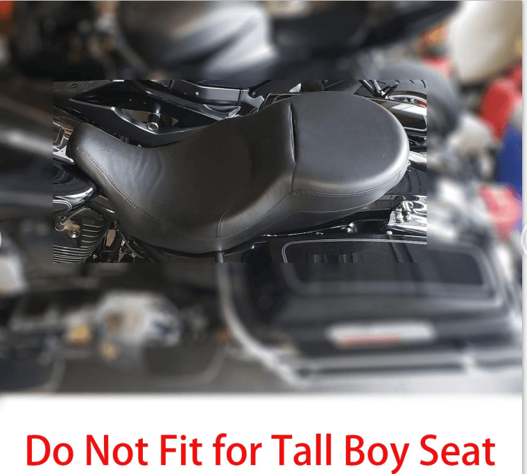 Adjustable Rider Driver Backrest Pad W/Mounting Kit Fit For Harley Touring FLHT - Moto Life Products