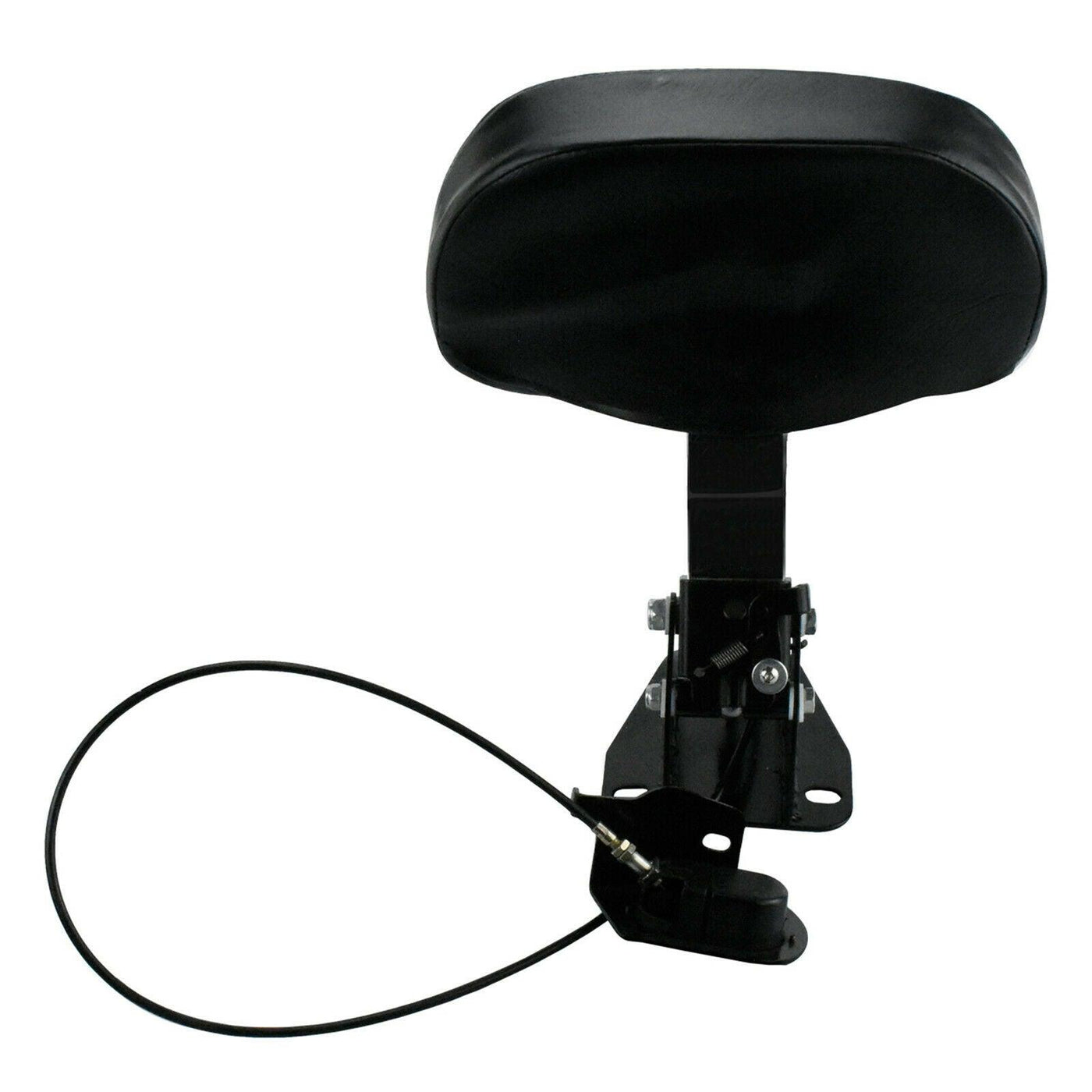 Adjustable Rider Driver Backrest Pad W/Mounting Kit Fit For Harley Touring FLHT - Moto Life Products