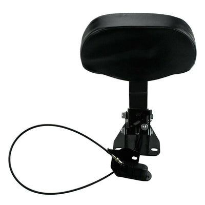 Adjustable Rider Driver Backrest Pad W/Mounting Kit Fit For Harley Touring FLHT - Moto Life Products