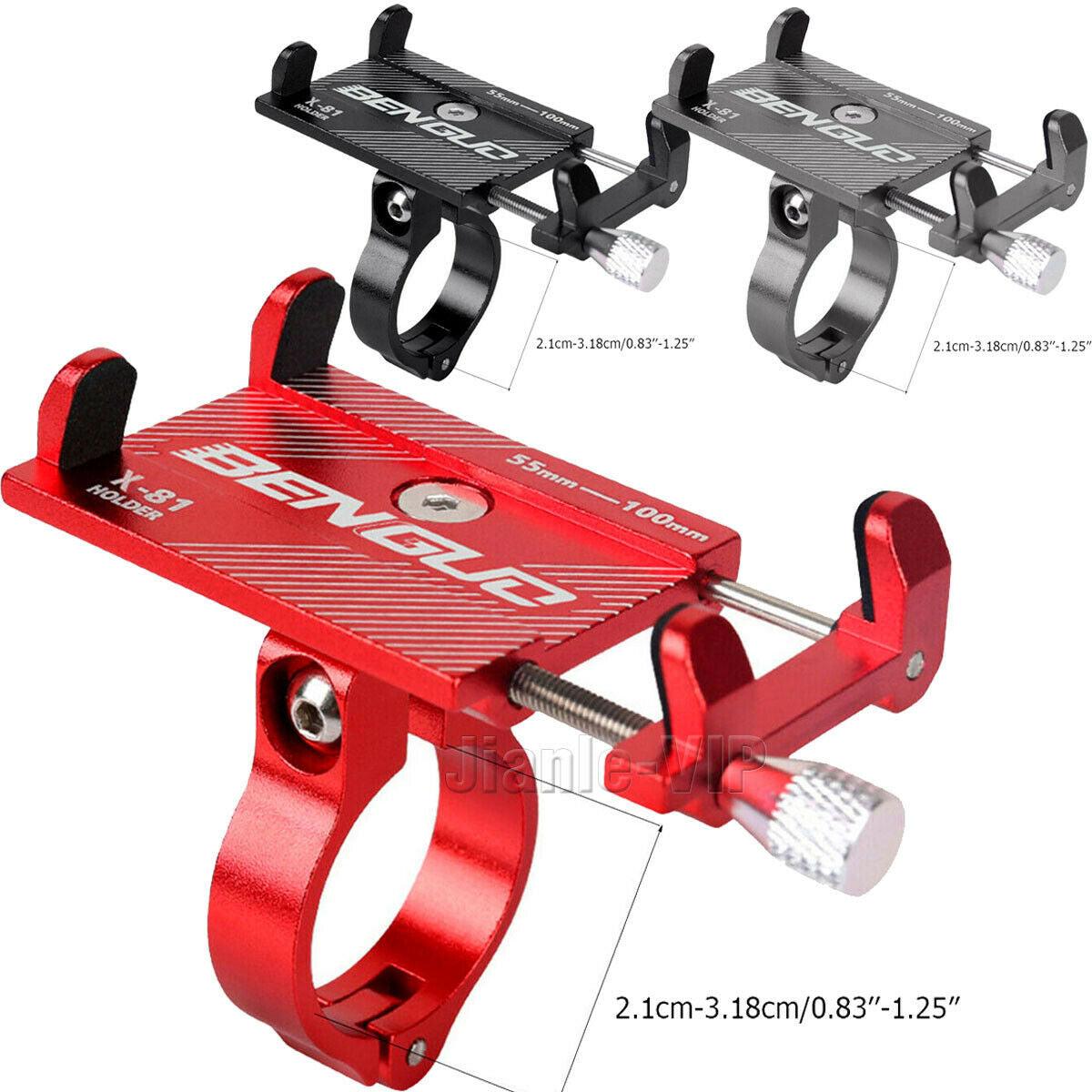 Aluminum Motorcycle Bike Bicycle Holder Mount Handlebar For Cell Phone GPS US - Moto Life Products