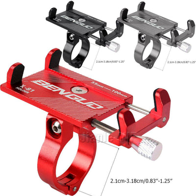 Aluminum Motorcycle Bike Bicycle Holder Mount Handlebar For Cell Phone GPS US - Moto Life Products