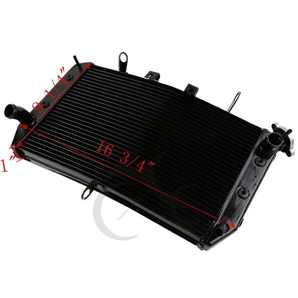 Aluminum Radiator Cooling Fit For YAMAHA FAZER800 FZ8 11-15 FZS1000 FZ1N - Moto Life Products