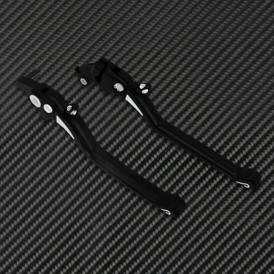 Motorcycle Black CNC Brake Clutch Levers Fit For Harley Street 750 2016-2020 - Moto Life Products
