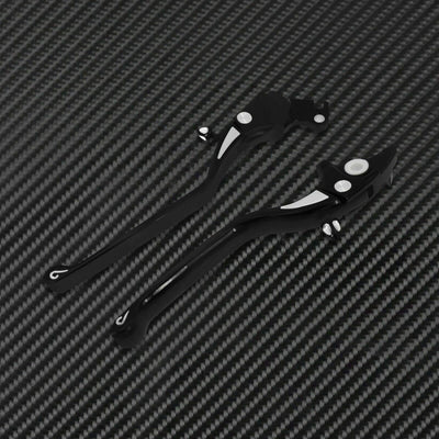 Motorcycle Black CNC Brake Clutch Levers Fit For Harley Street 750 2016-2020 - Moto Life Products