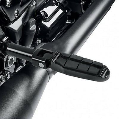 Black Rear Footpeg Peg Fit For Harley Breakout Low Rider FXDR Street Bob 18-22 - Moto Life Products