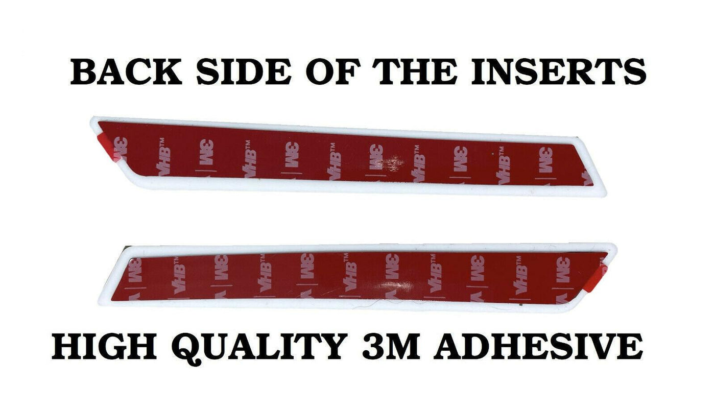 Black & Grey American Flag Saddlebag Latch Inserts for Harley Touring 2014-up - Moto Life Products