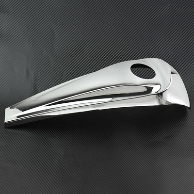 Chrome Dash Fuel Console Cover + Gas Tank Cap Screw Fit For Harley Touring 08-20 - Moto Life Products