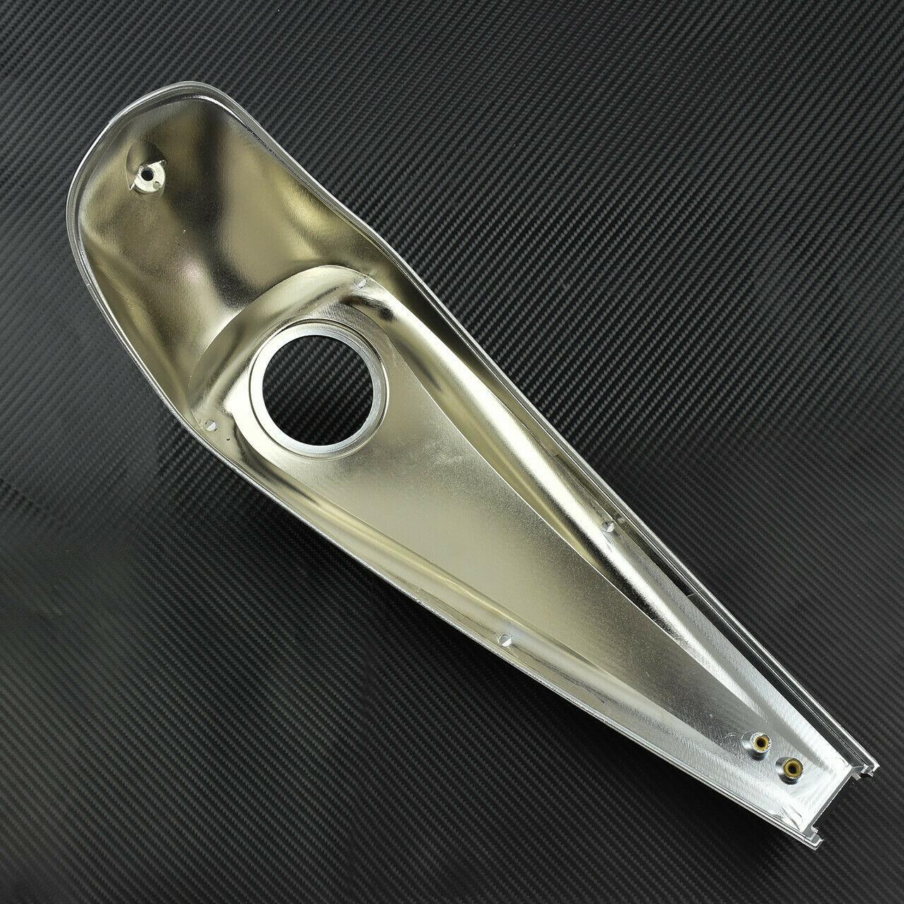 Chrome Dash Fuel Console Cover + Gas Tank Cap Screw Fit For Harley Touring 08-20 - Moto Life Products