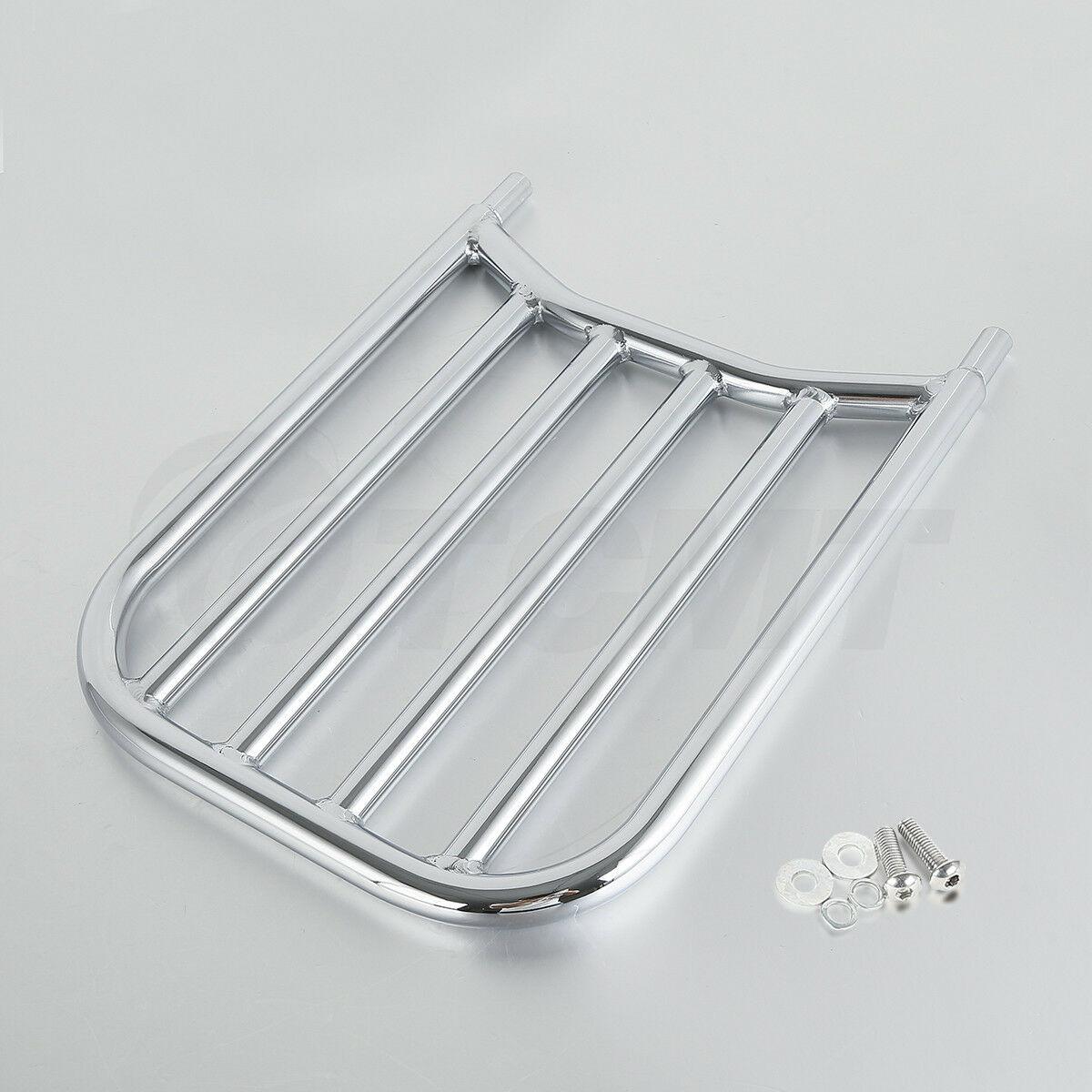 Chrome Rear Backrest Sissy Bar Luggage Rack for Indian Chieftain Class ...