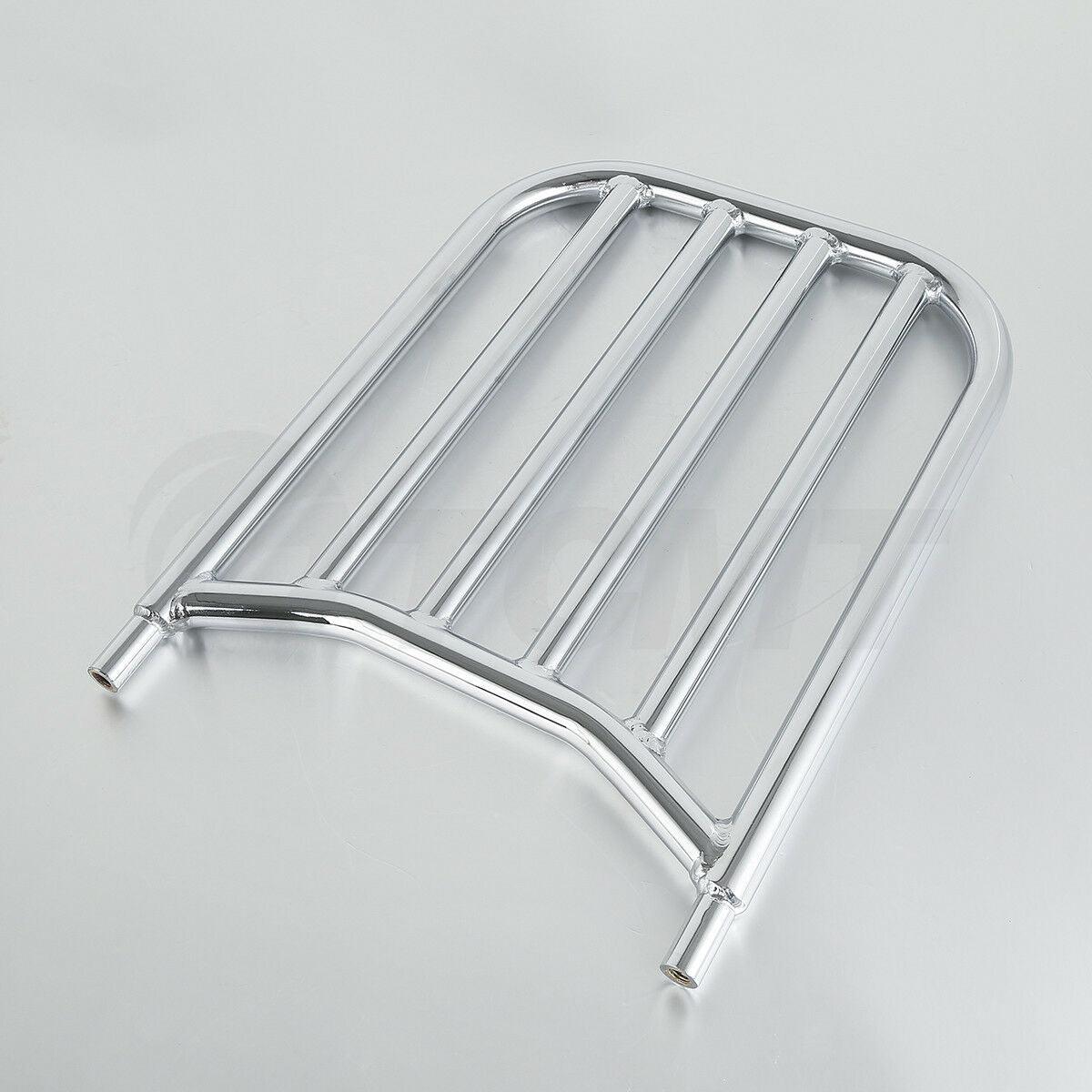 Chrome Rear Backrest Sissy Bar Luggage Rack for Indian Chieftain Class ...