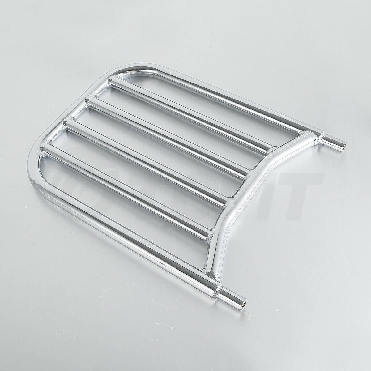 Chrome Rear Backrest Sissy Bar Luggage Rack for Indian Chieftain Class ...