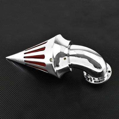 Spike Air Cleaner Intake Filter Fit For Harley Sportster 883 1200 04-19 Chrome - Moto Life Products