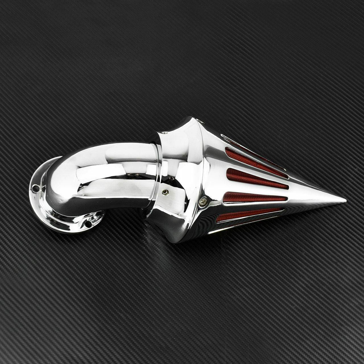 Spike Air Cleaner Intake Filter Fit For Harley Sportster 883 1200 04-19 Chrome - Moto Life Products