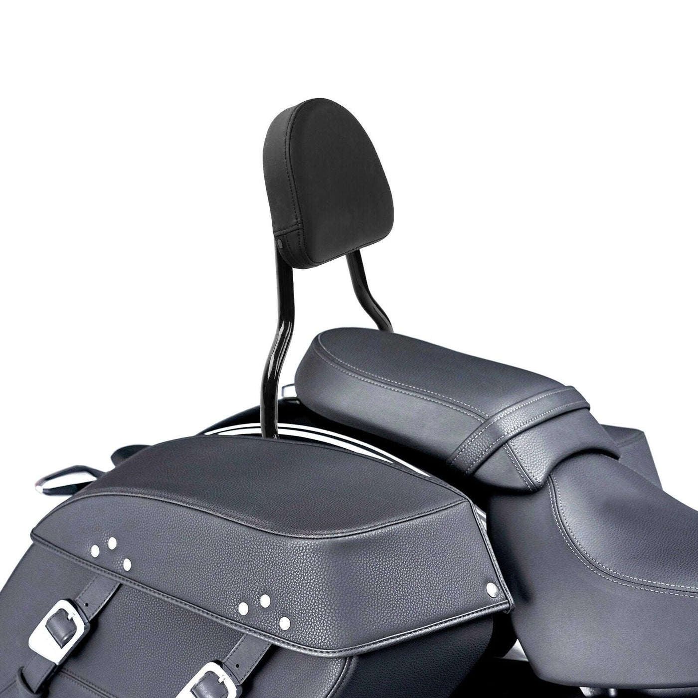 Gloss Black Rear Passenger Backrest Sissy Bar Fit For BMW R18 2020-later - Moto Life Products